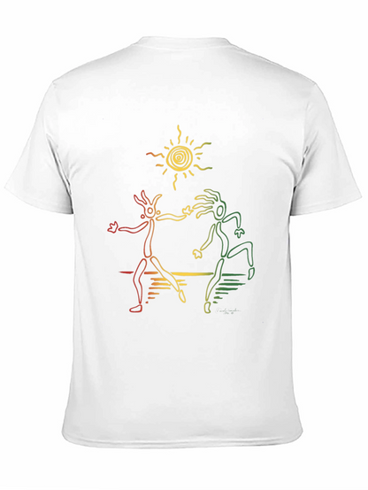 Rasta Dancers Black T-Shirt
