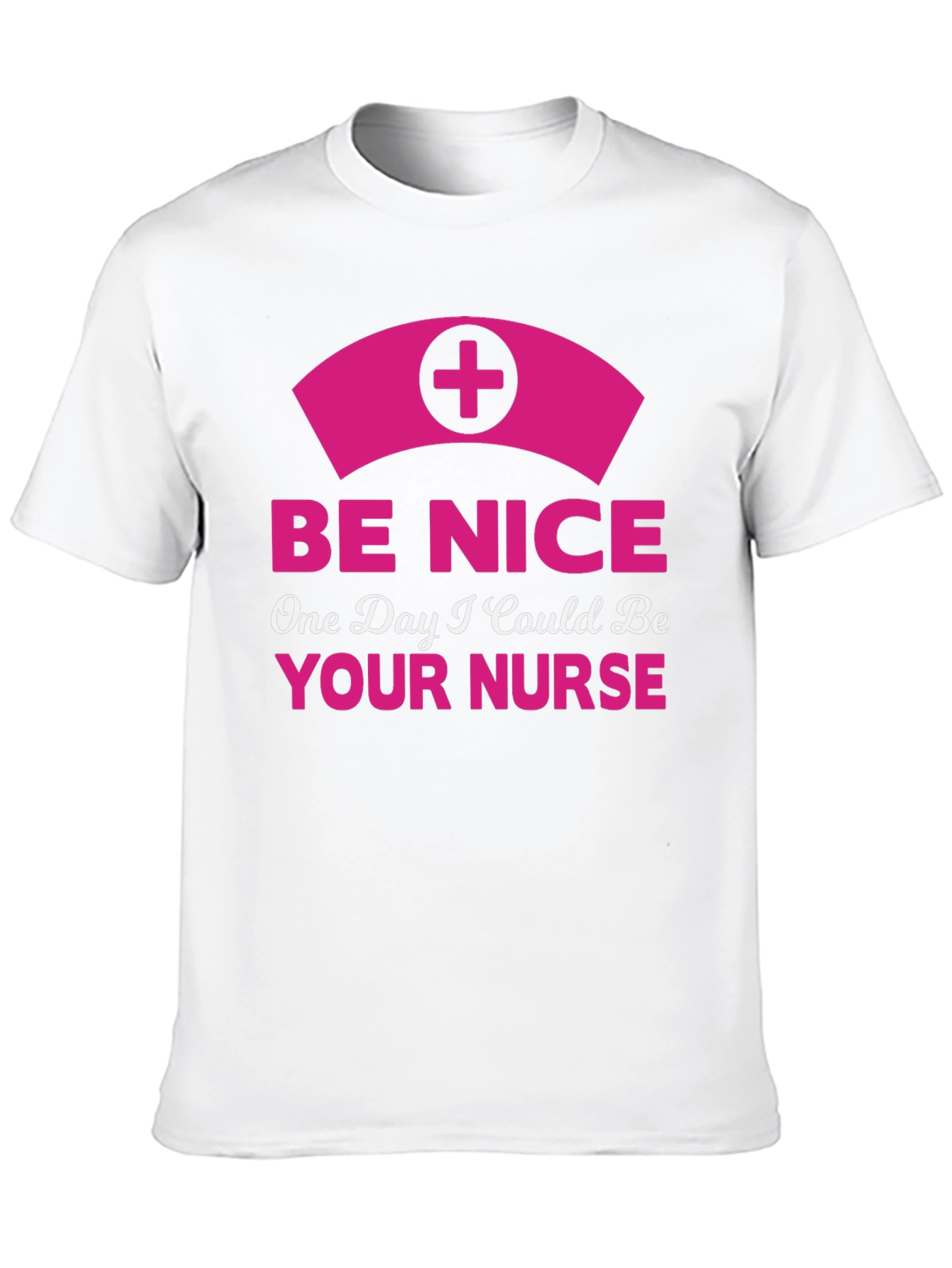 Be Nice Nurse Graphic T-Shirt