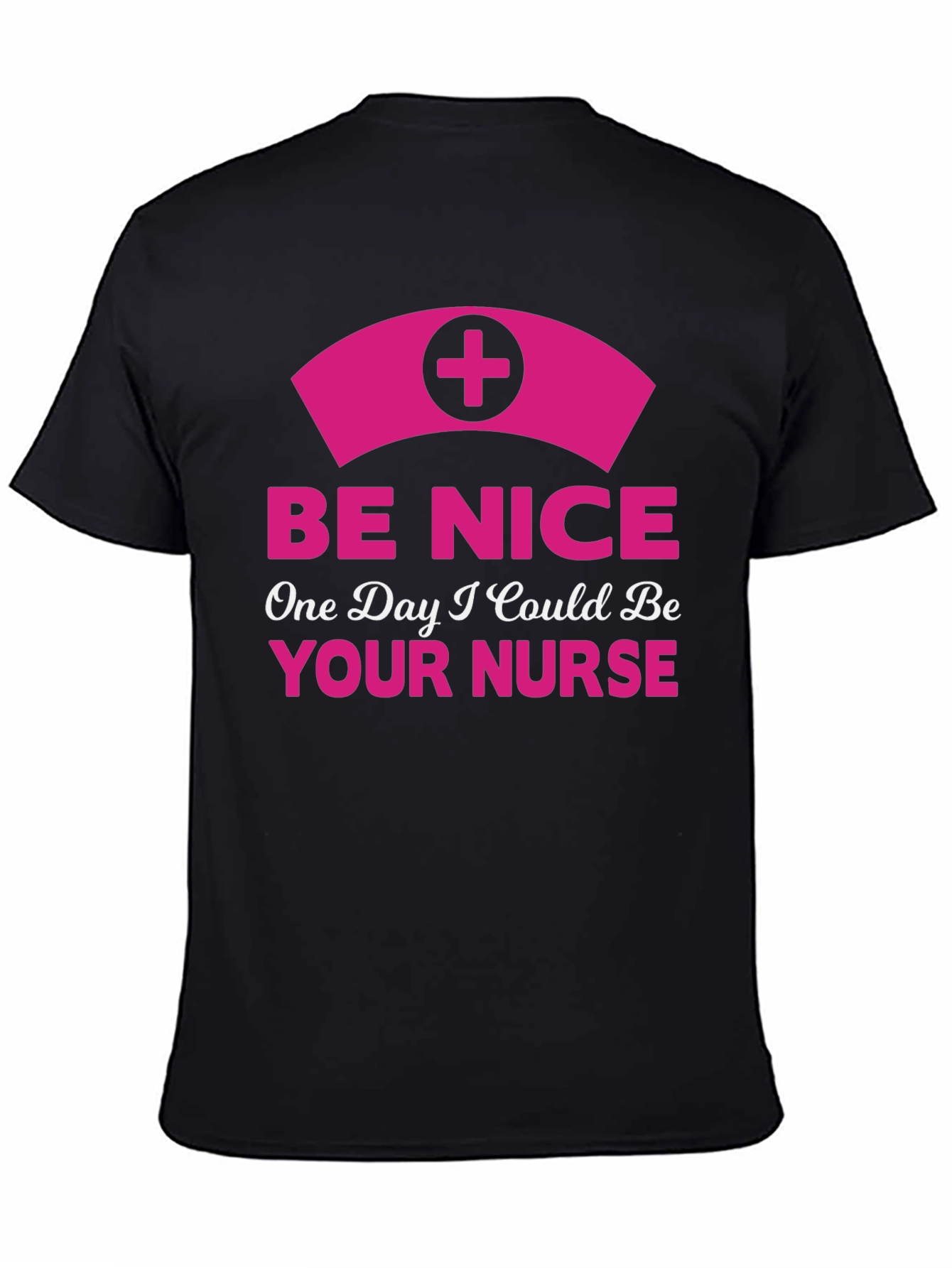 Be Nice Nurse Graphic T-Shirt