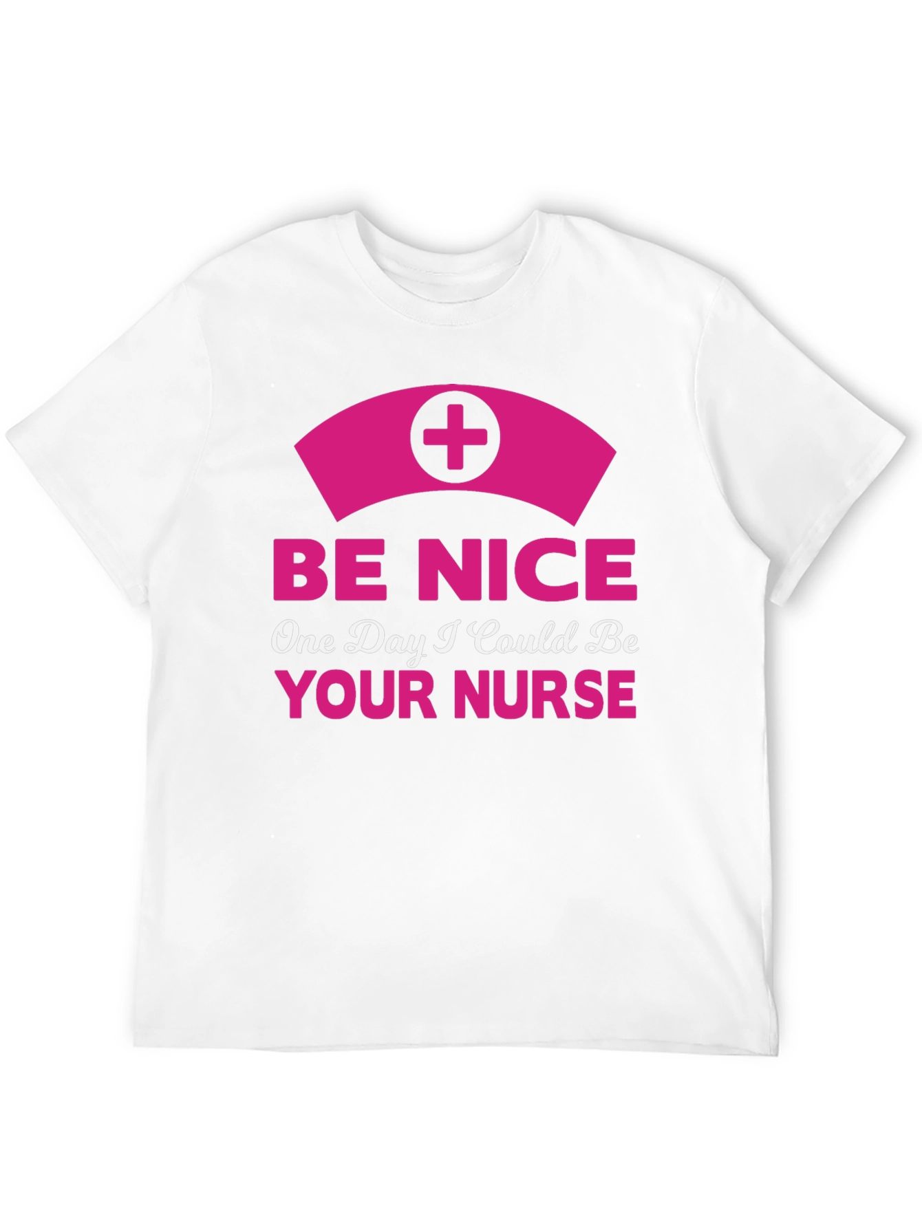 Be Nice Nurse Graphic T-Shirt