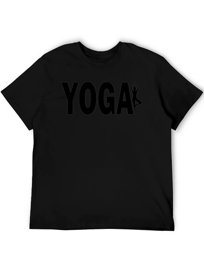 Yoga Graphic Tee - Black