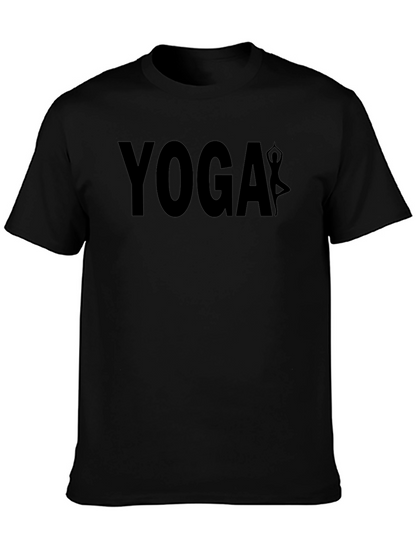 Yoga Graphic Tee - Black