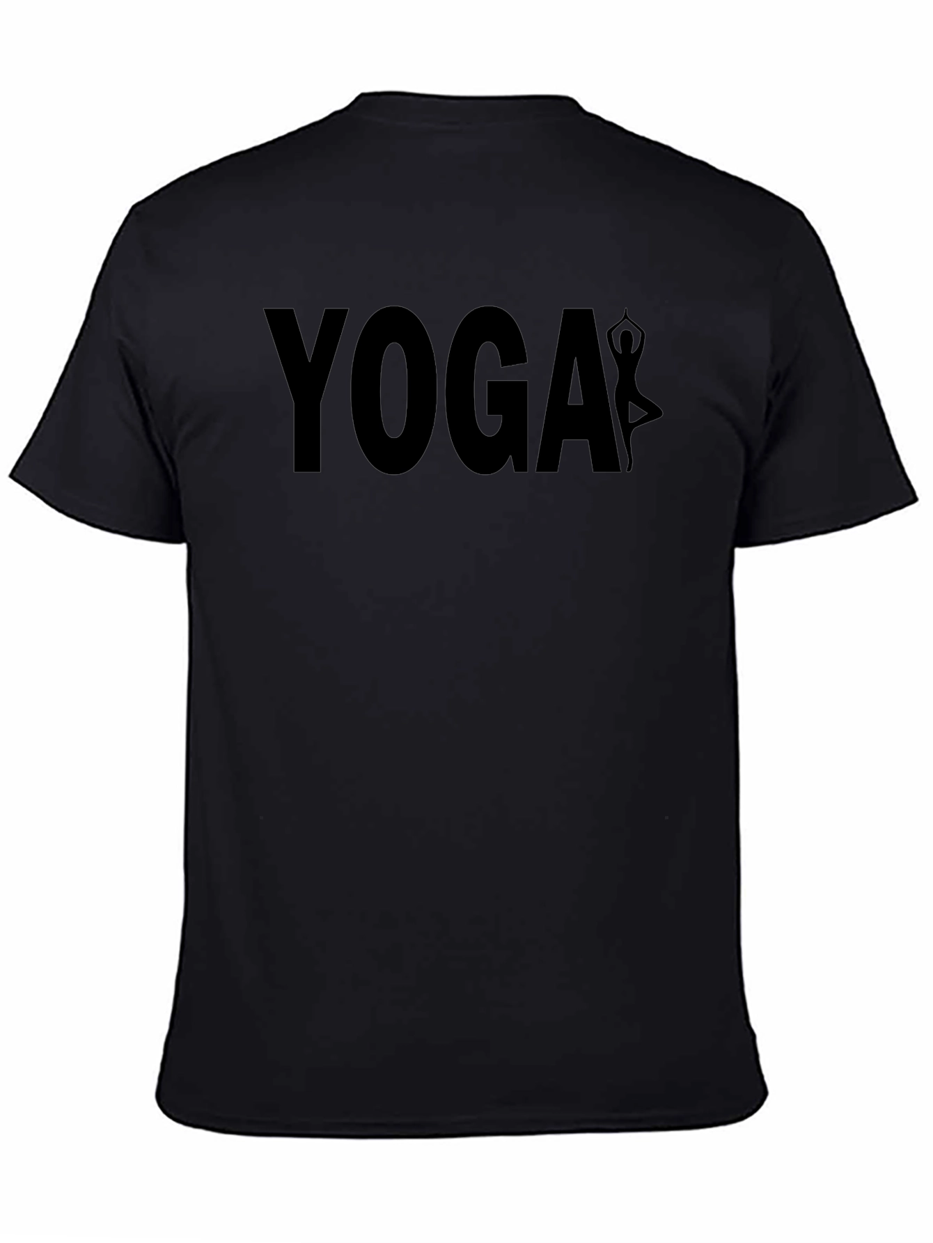 Yoga Graphic Tee - Black