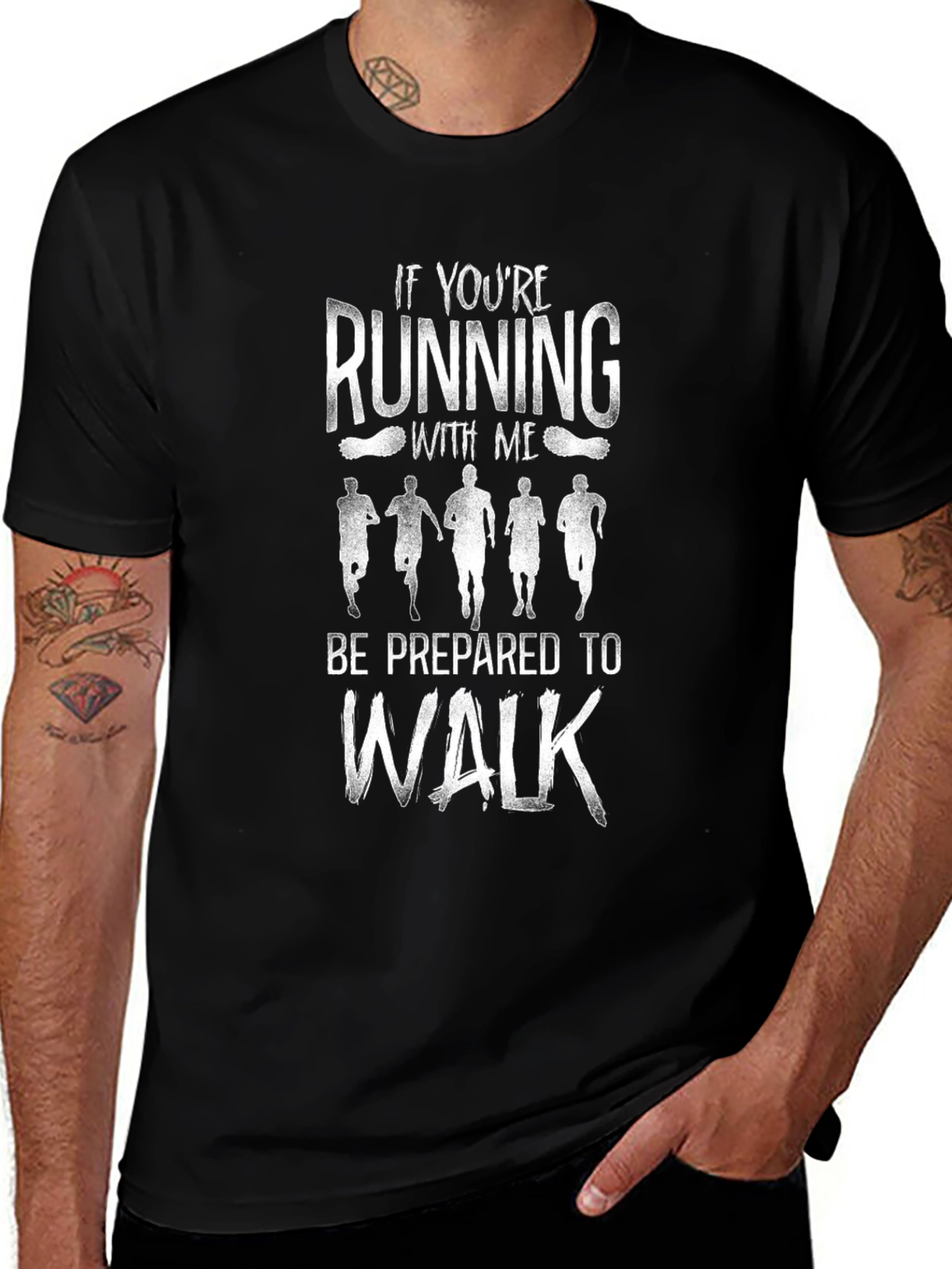 Running Humor Graphic T-Shirt