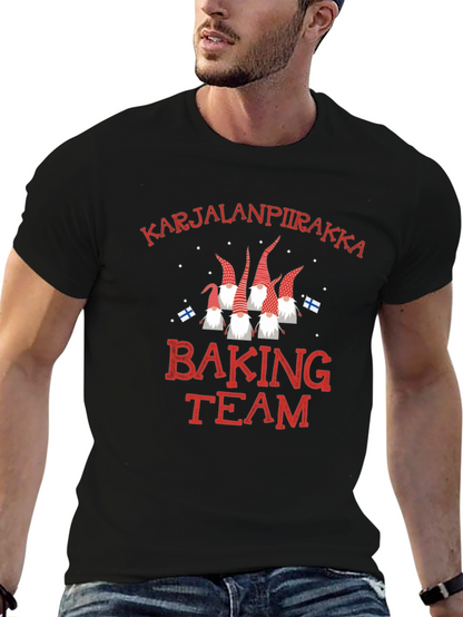Karjalanpiirakka Baking Team T-Shirt