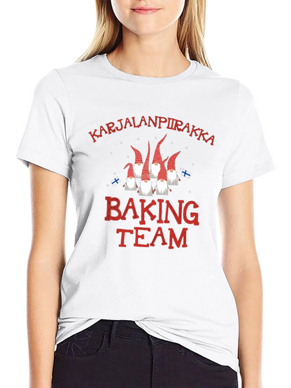 Karjalanpiirakka Baking Team T-Shirt