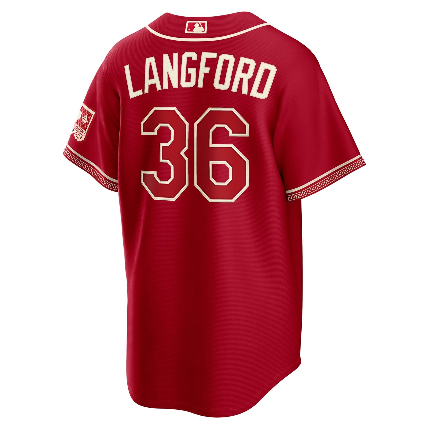 Wyatt Langford Texas Rangers Nike 2026 City Connect Stadium Jersey - Red