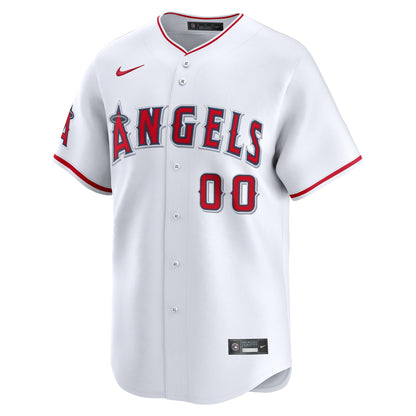 Los Angeles Angels Nike Home Limited Custom Jersey - White