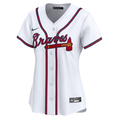 Atlanta Braves Nike Women's Home Limited Jersey - White