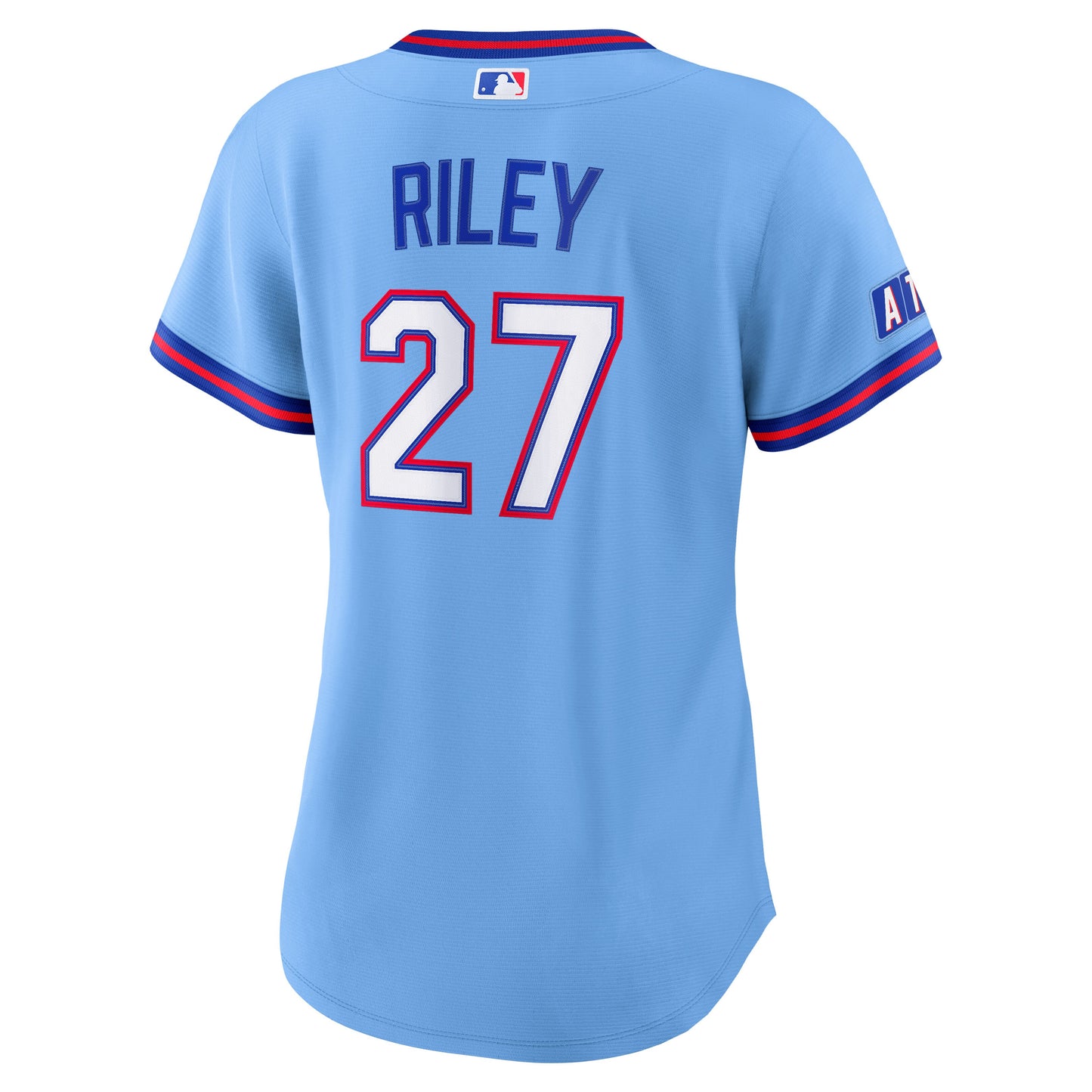 Austin Riley Atlanta Braves Nike Women's 2026 City Connect Stadium Jersey - Powder Blue