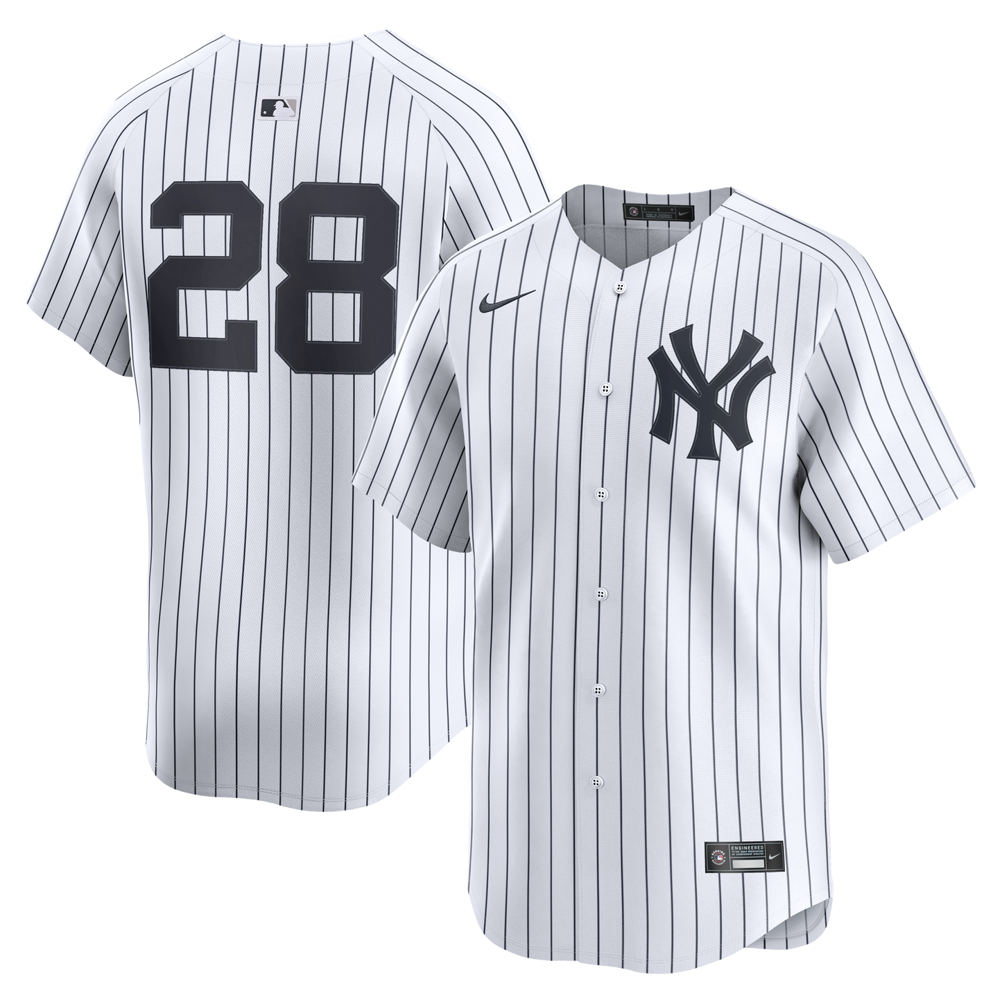 Austin Wells New York Yankees Nike Home Limited Player Jersey - White