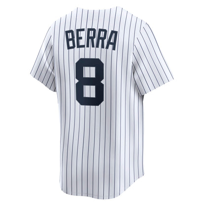 Yogi Berra New York Yankees Nike Cooperstown Collection Limited Jersey - White