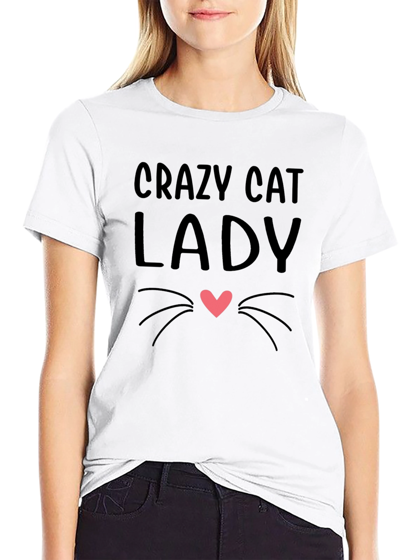 Crazy Cat Lady T-Shirt - Novelty Tee
