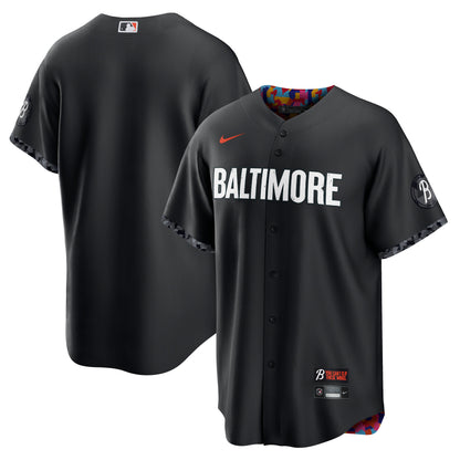 Baltimore Orioles Nike City Connect Replica Jersey - Black