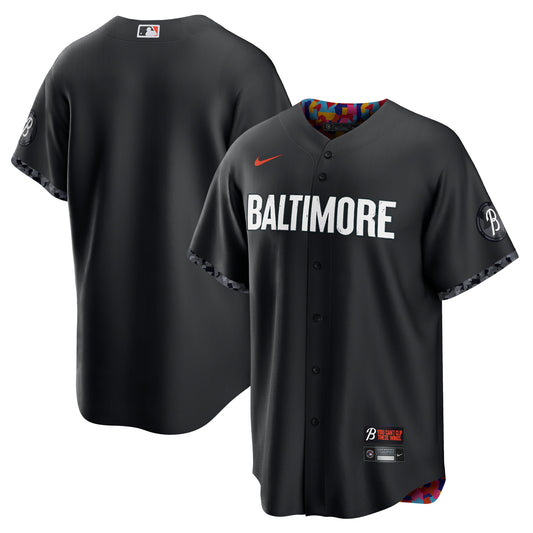 Baltimore Orioles Nike City Connect Replica Jersey - Black
