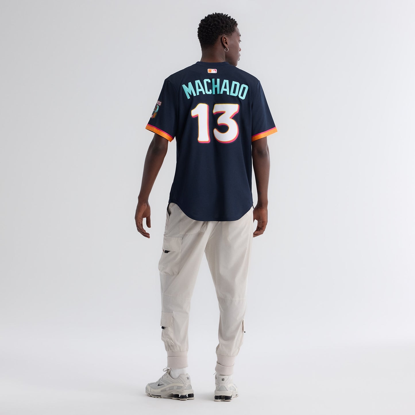 Manny Machado San Diego Padres Nike 2026 City Connect Stadium Jersey - Obsidian