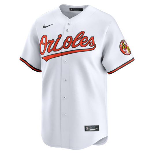 Baltimore Orioles Nike Home Limited Jersey - White