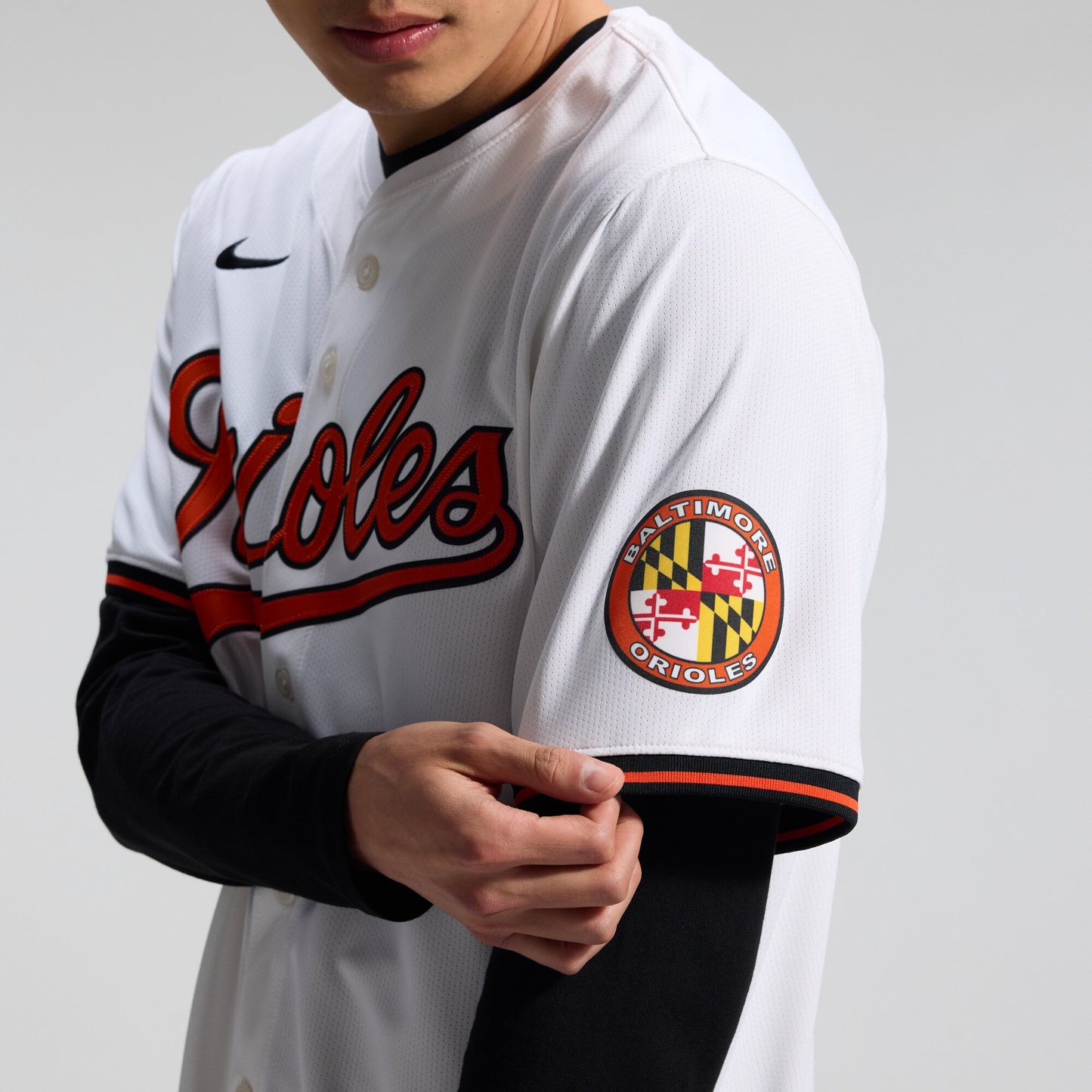 Baltimore Orioles Nike Home Limited Jersey - White