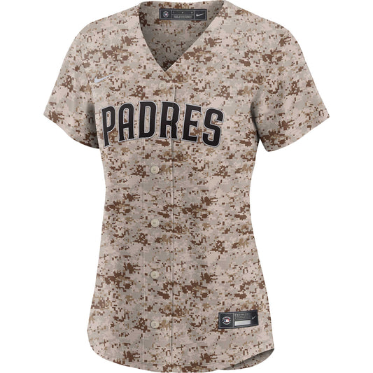 Manny Machado San Diego Padres Nike Women's USMC Alternate Replica Player Jersey - Camo