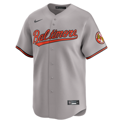 Baltimore Orioles Nike Road Limited Jersey - Gray