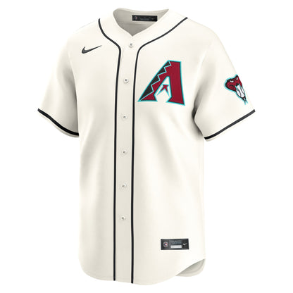 Zac Gallen Arizona Diamondbacks Nike Home Limited Player Jersey - Cream