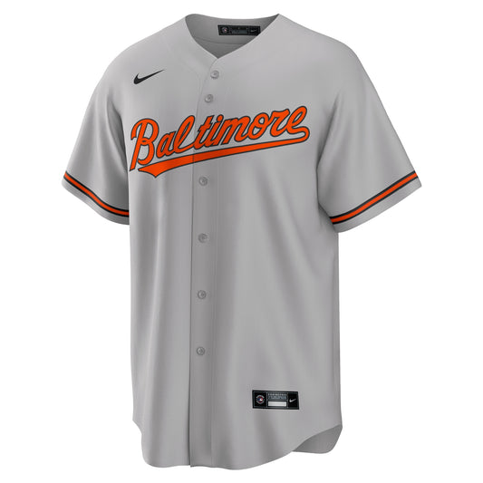 Baltimore Orioles Nike Road Replica Team Jersey - Gray