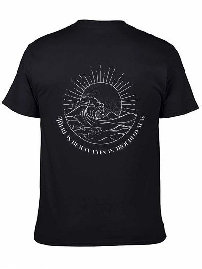 Troubled Seas Graphic Tee - Stylish Comfort