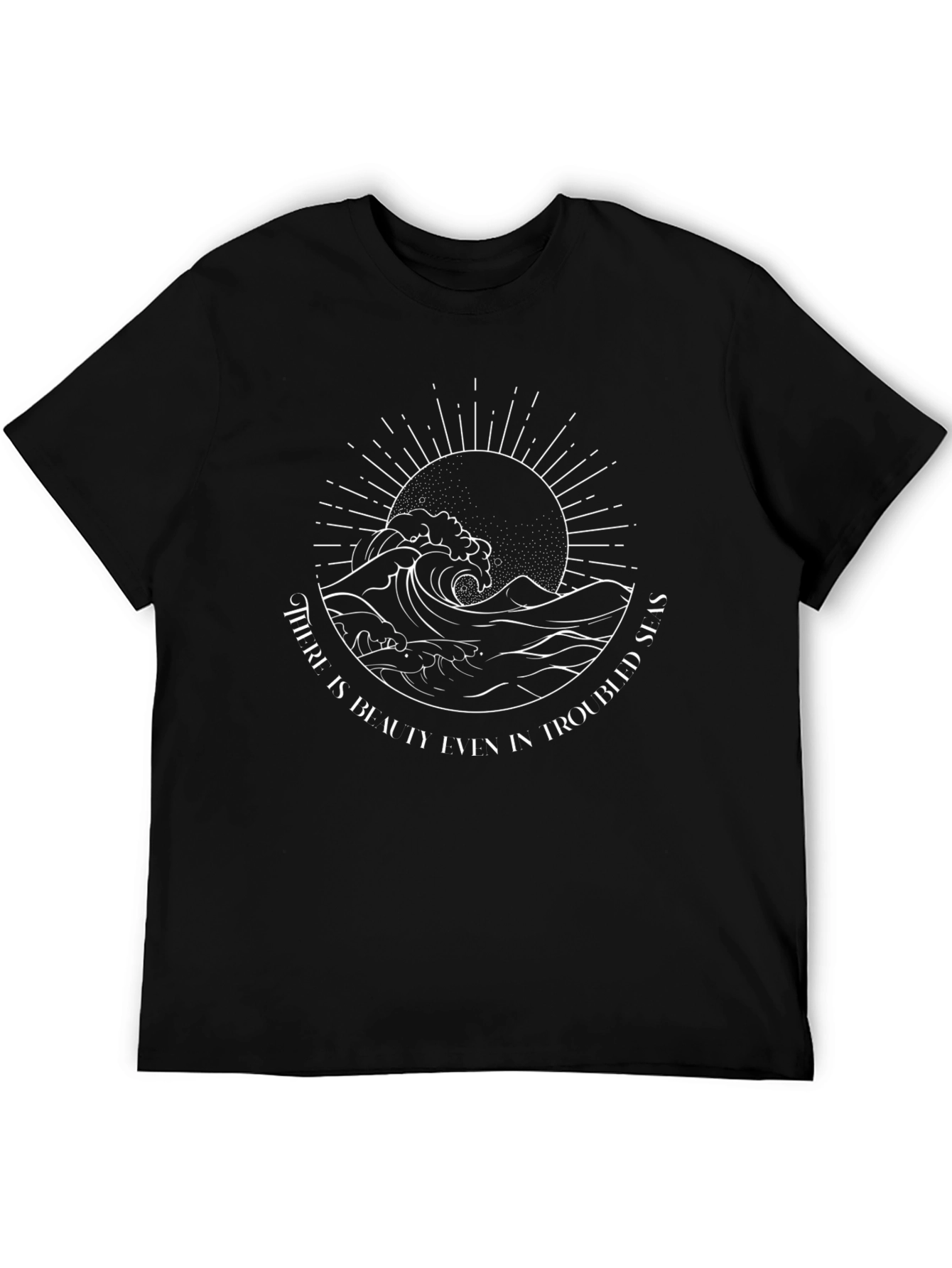 Troubled Seas Graphic Tee - Stylish Comfort
