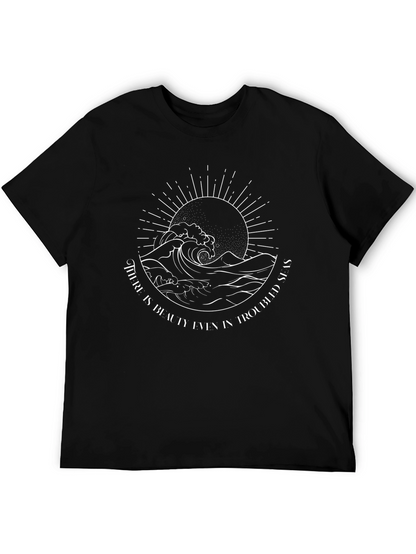Troubled Seas Graphic Tee - Stylish Comfort