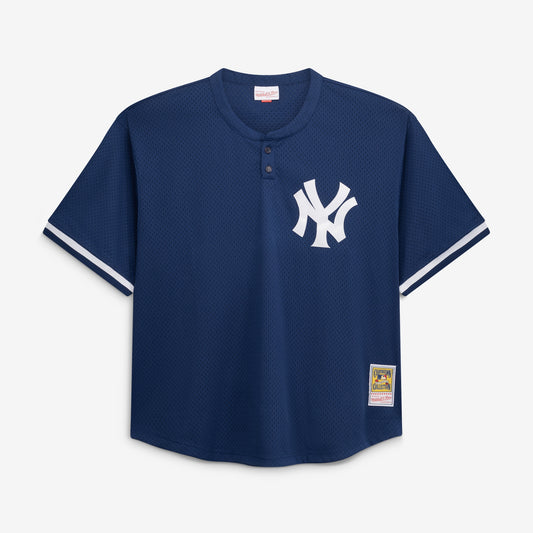 Mariano Rivera New York Yankees Mitchell &amp;amp; Ness Cooperstown Collection Big &amp;amp; Tall Mesh Batting Practice Jersey - Navy