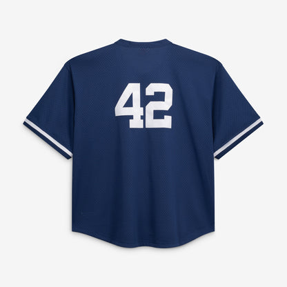 Mariano Rivera New York Yankees Mitchell &amp;amp; Ness Cooperstown Collection Big &amp;amp; Tall Mesh Batting Practice Jersey - Navy