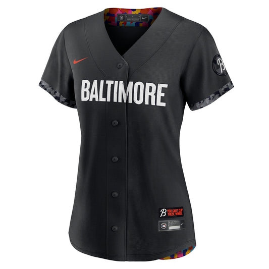 Baltimore Orioles Nike Women's City Connect Replica Jersey - Black