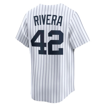 Mariano Rivera New York Yankees Nike Throwback Cooperstown Collection Limited Jersey - White