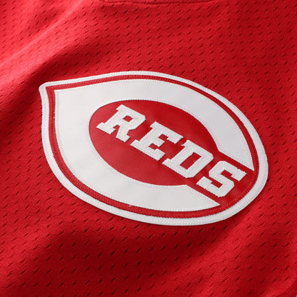 Barry Larkin Cincinnati Reds Mitchell &amp;amp; Ness Authentic Batting Practice Jersey - Red