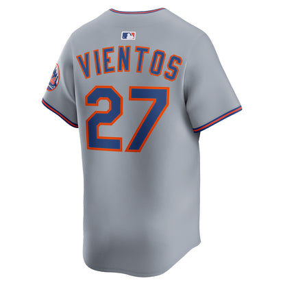 Mark Vientos New York Mets Nike All-Star Limited Jersey - Gray
