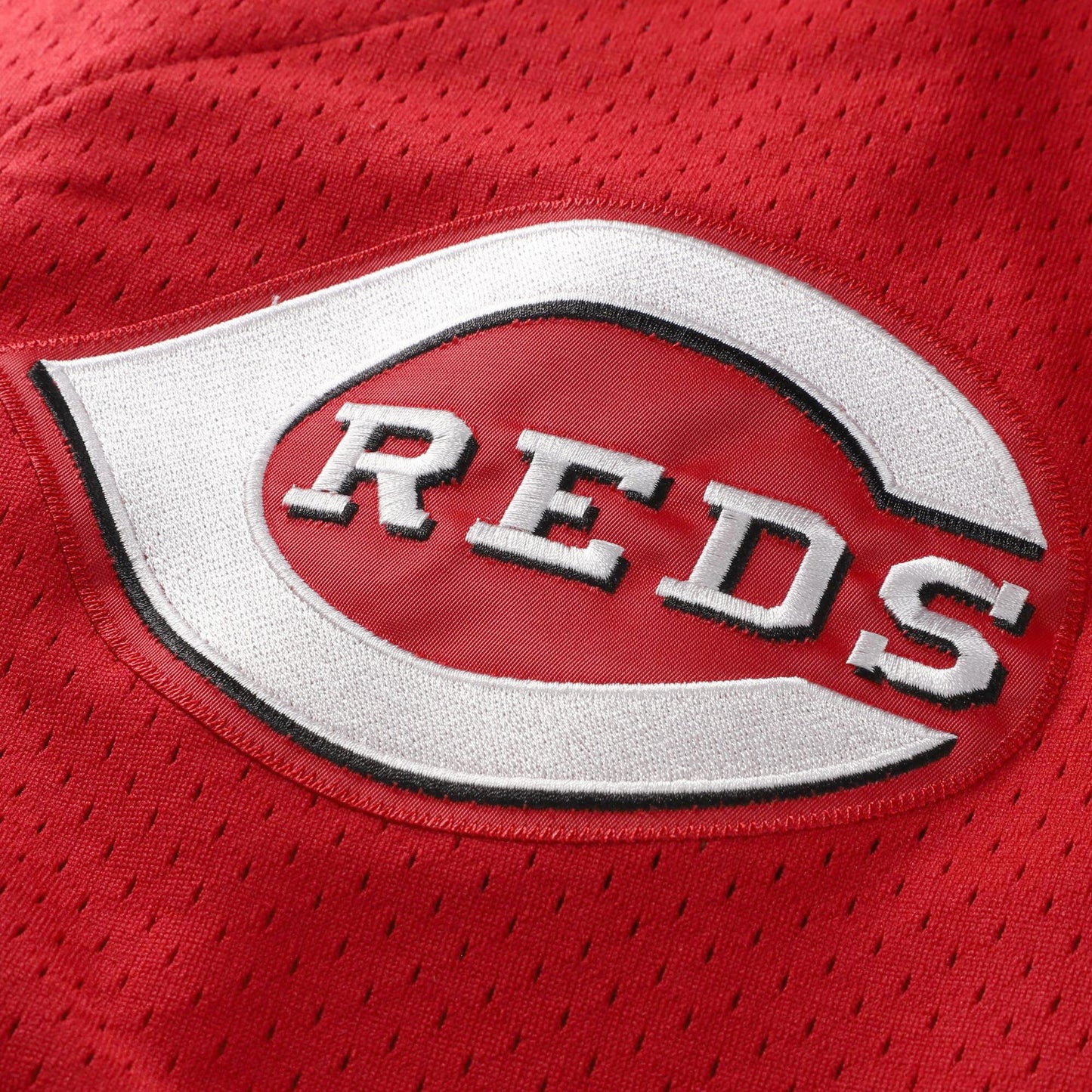 Barry Larkin Cincinnati Reds Mitchell &amp;amp; Ness Throwback Cooperstown Mesh Batting Practice Jersey - Red