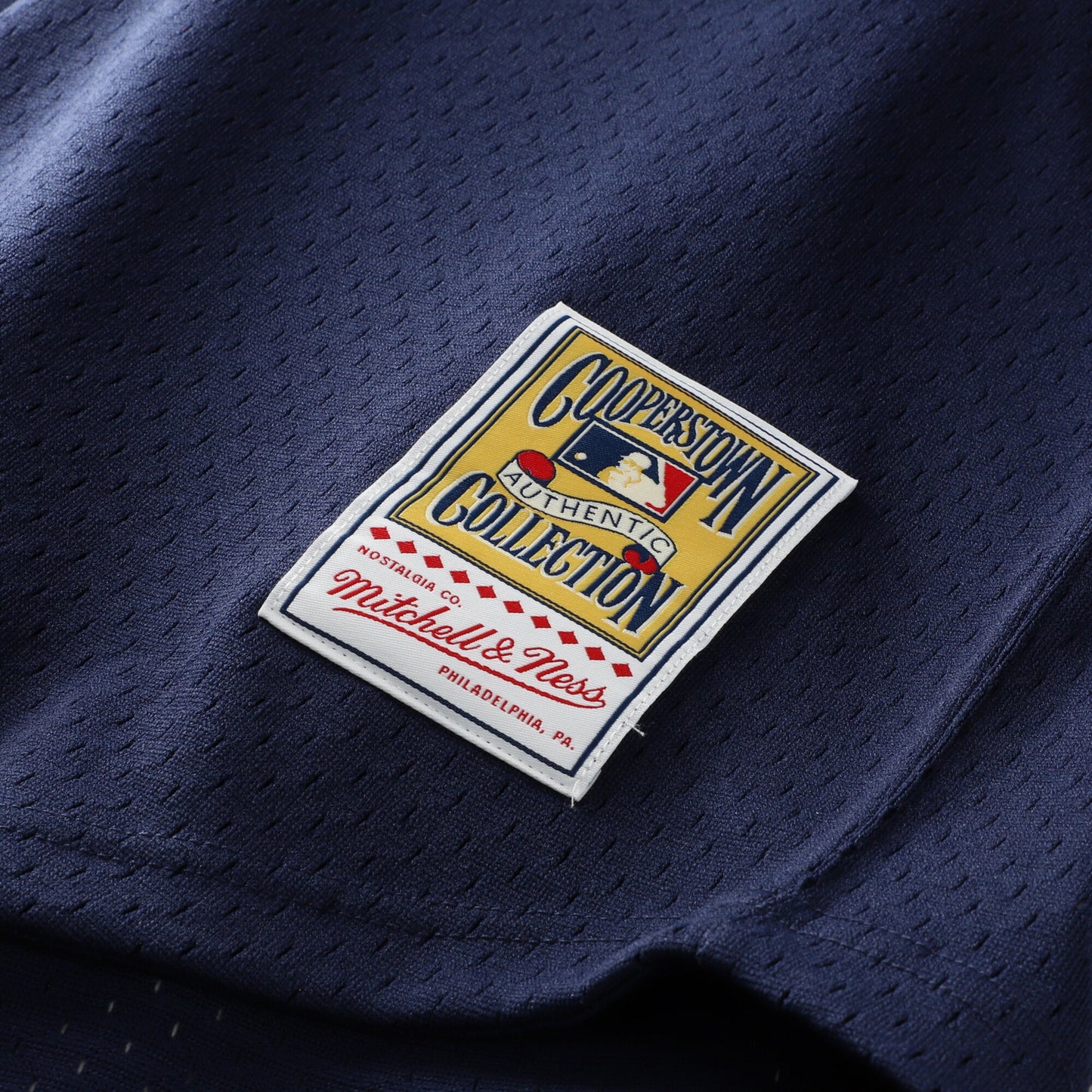 Bernie Williams New York Yankees Mitchell &amp;amp; Ness Authentic Batting Practice Jersey - Navy