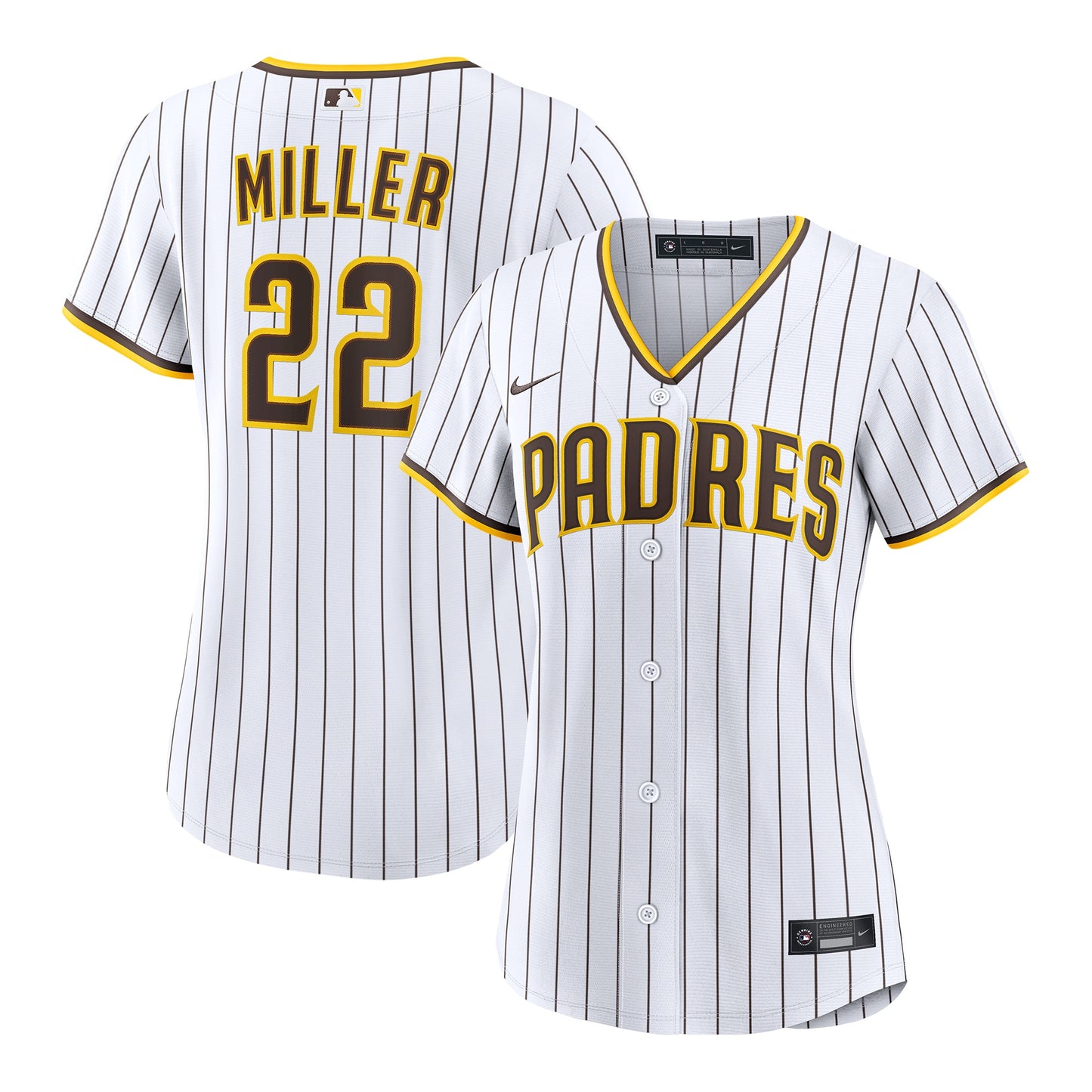 Mason Miller San Diego Padres Nike Women's Home Replica Jersey - White