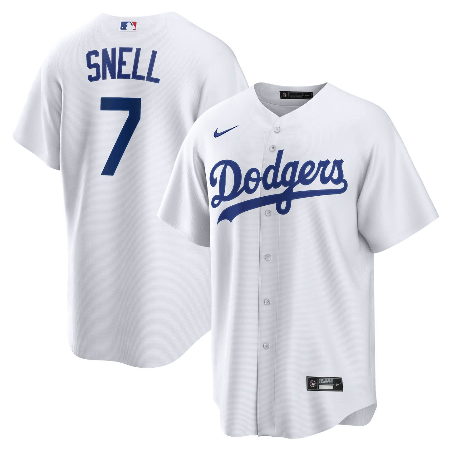 Blake Snell Los Angeles Dodgers Nike Home Replica Jersey - White
