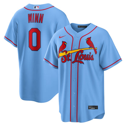 Masyn Winn St. Louis Cardinals Nike Alternate Replica Jersey - Light Blue