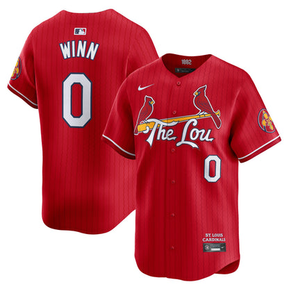 Masyn Winn St. Louis Cardinals Nike City Connect Limited Jersey - Red