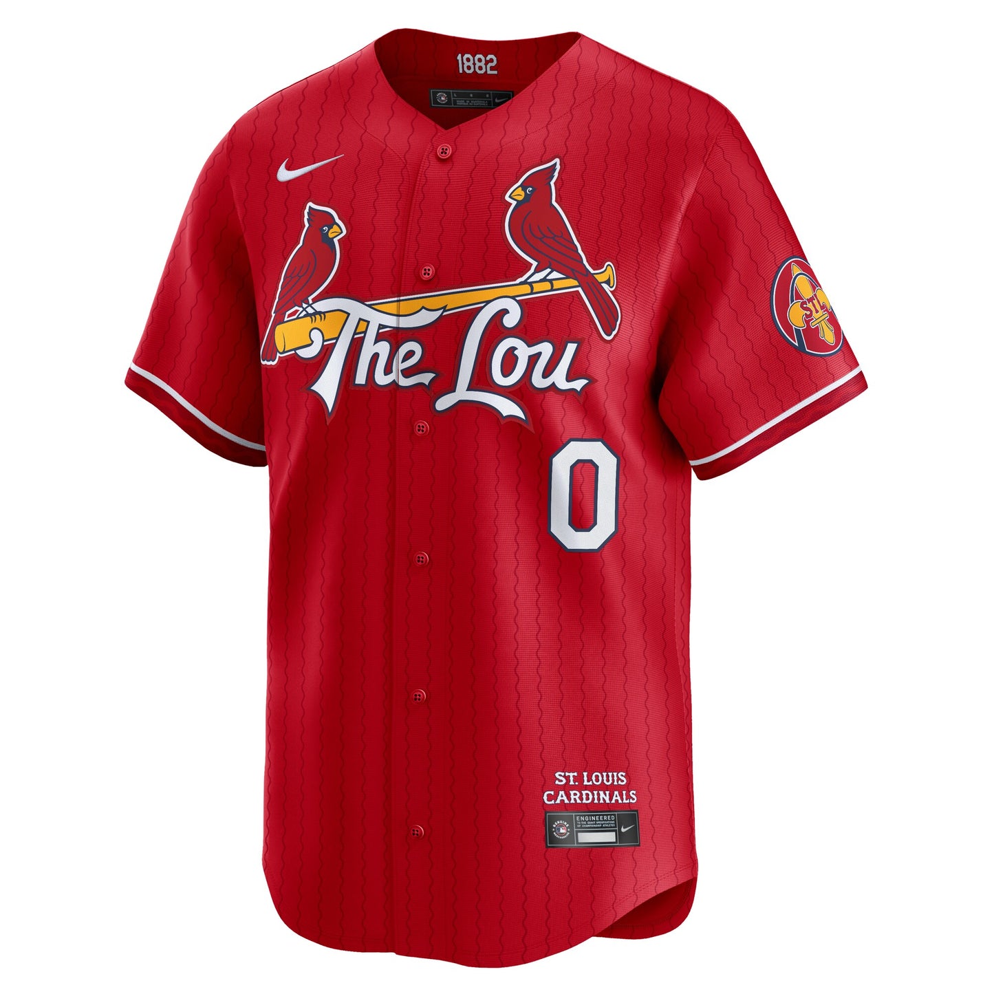 Masyn Winn St. Louis Cardinals Nike City Connect Limited Jersey - Red