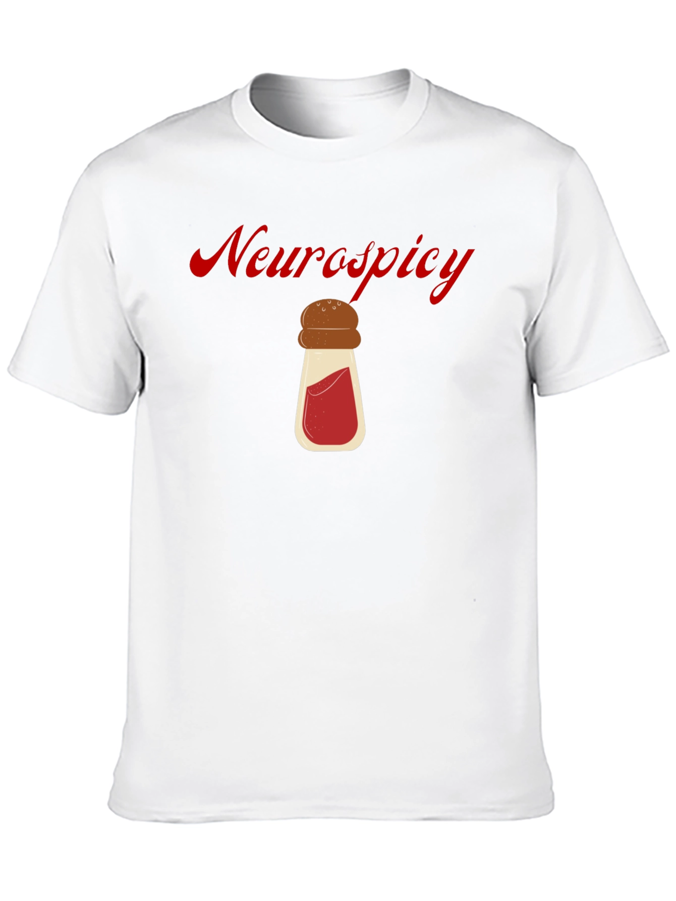 Neurospicy T-Shirt Black Cotton Graphic Tee