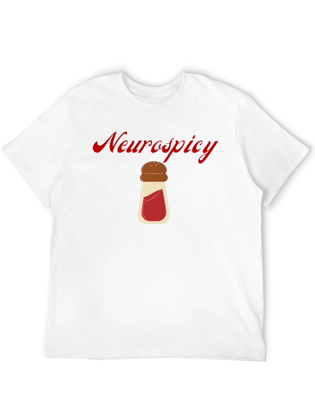 Neurospicy T-Shirt Black Cotton Graphic Tee