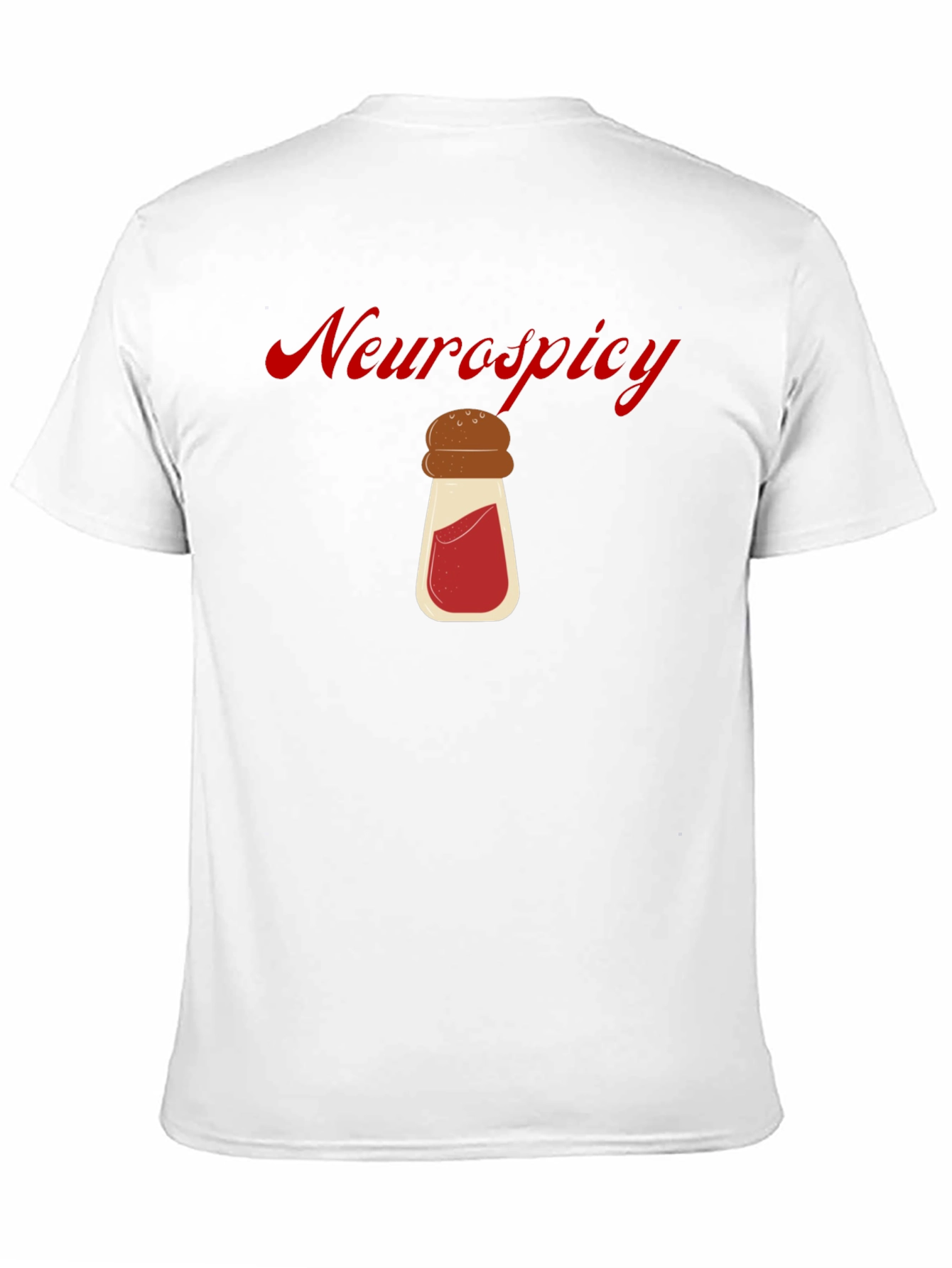 Neurospicy T-Shirt Black Cotton Graphic Tee