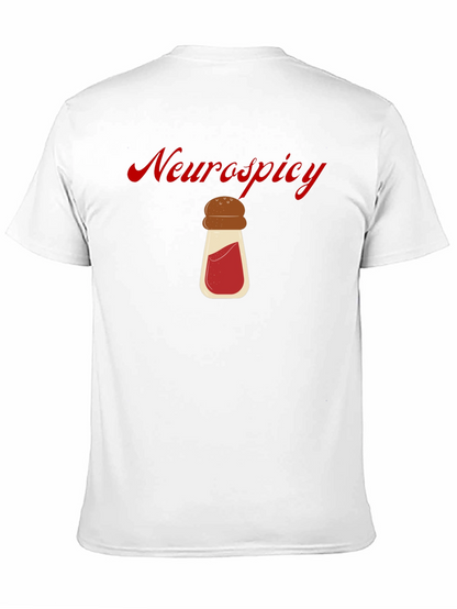 Neurospicy T-Shirt Black Cotton Graphic Tee