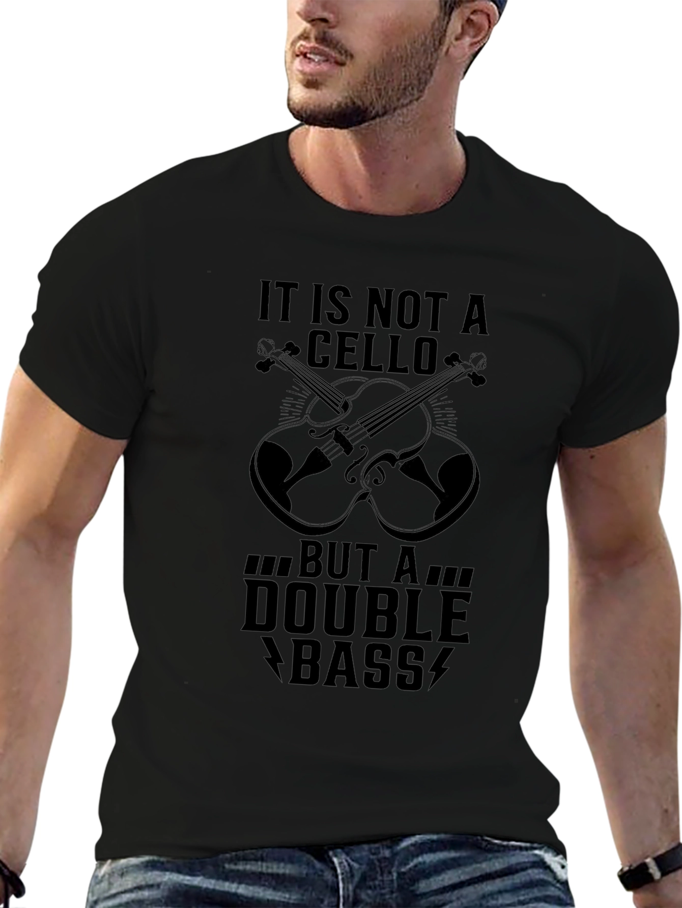 Double Bass T-Shirt - Musicians Humor Tee