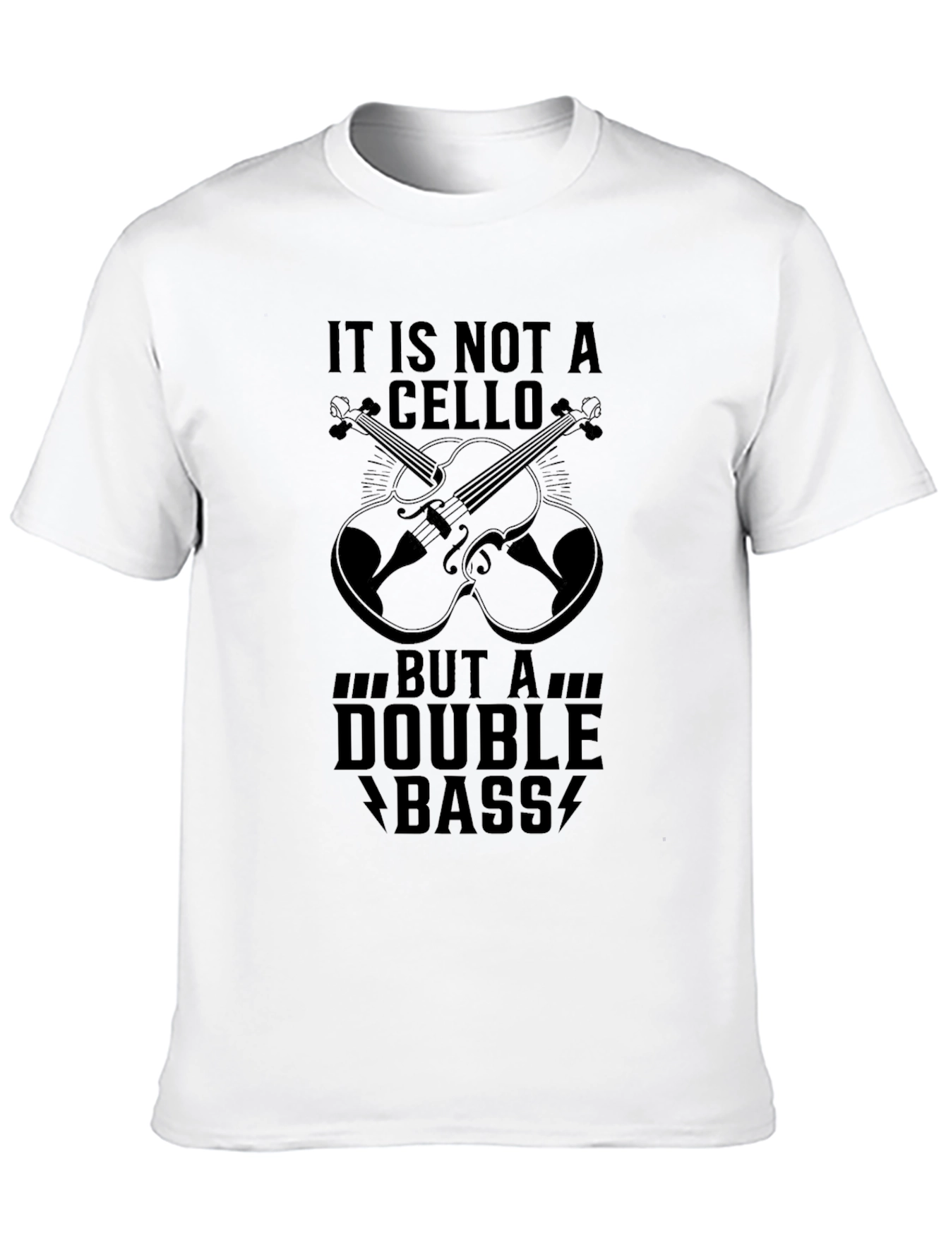 Double Bass T-Shirt - Musicians Humor Tee