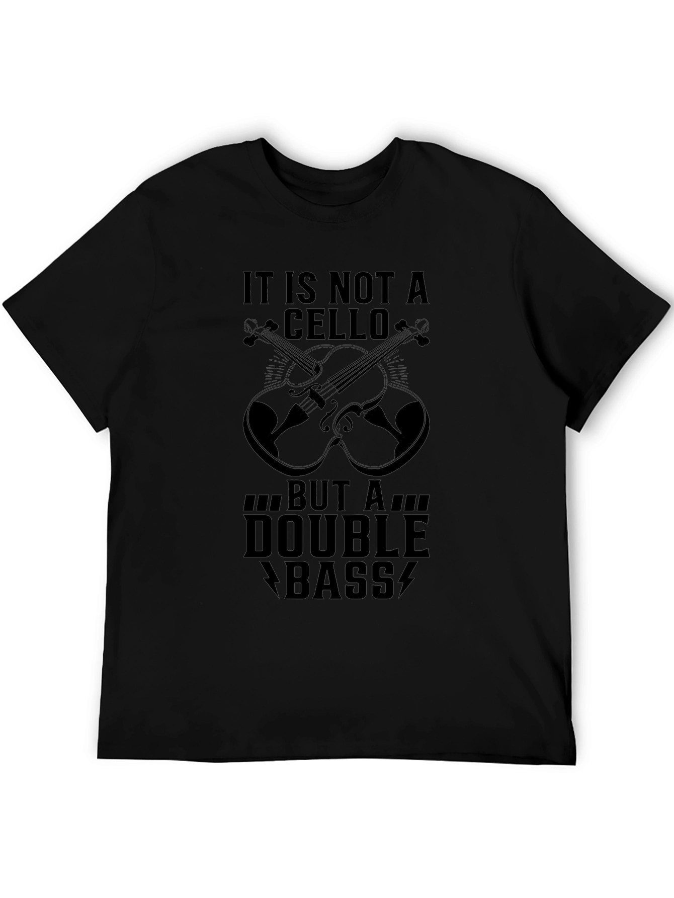 Double Bass T-Shirt - Musicians Humor Tee