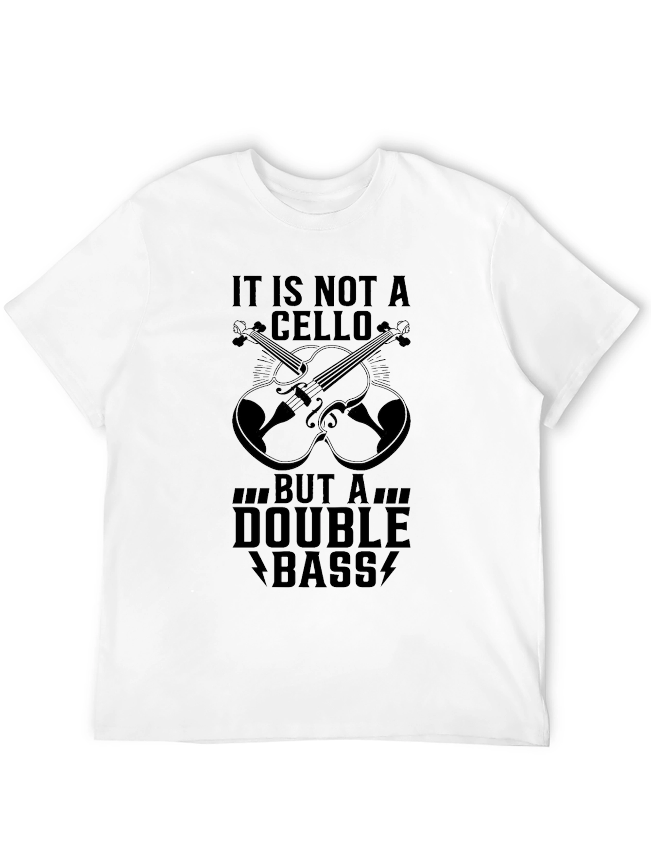 Double Bass T-Shirt - Musicians Humor Tee